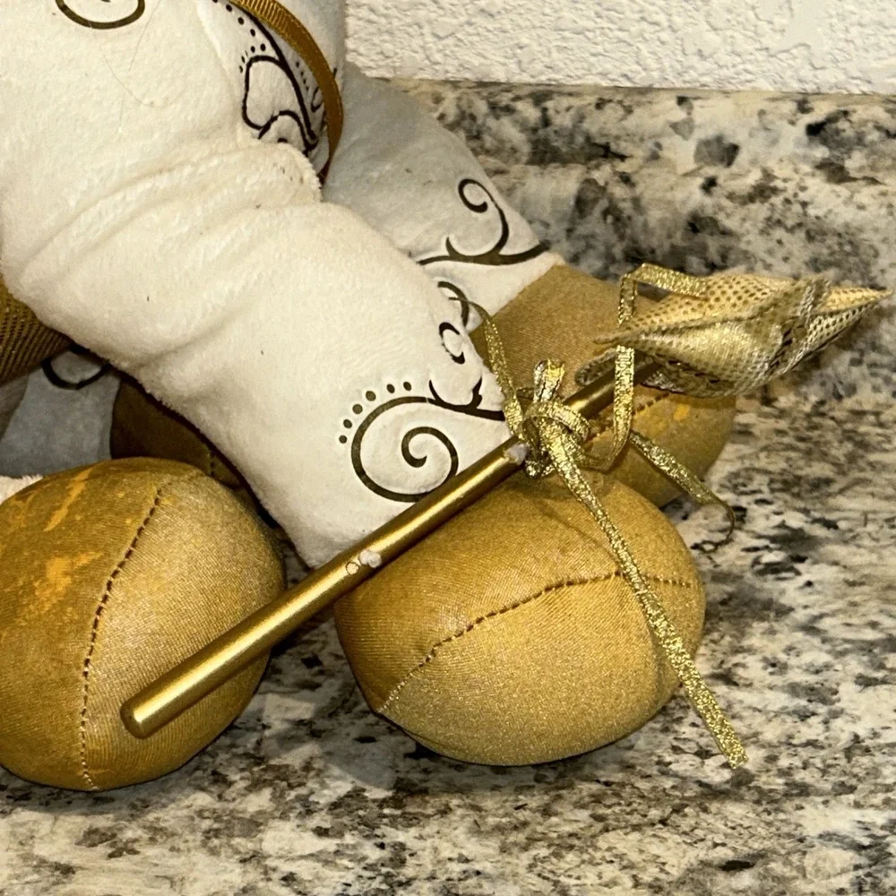 Build A Bear Workshop Enchanted‎ Horse Gold & White With Saddle, Wings & Wand P1